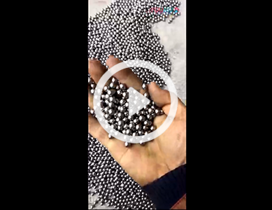 高比重钨球球磨过程